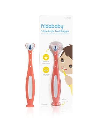 Frida Baby - SmileFrida ToothHugger Kids Toothbrush - Pink